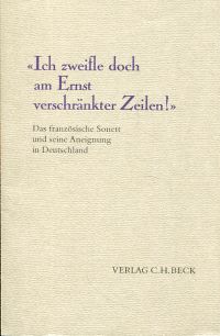 Kemp, "Ich zweifle doch am Ernst verschränkter Zeilen!". (Umschlag)
