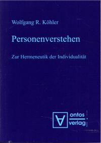 Köhler, Personenverstehen. (Umschlag)