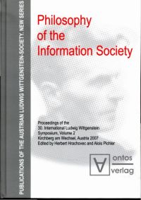 Hrachovec, Philosophy of the information society. (Umschlag)