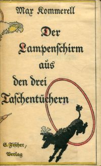Kommerell, Der Lampenschirm aus den drei Taschentüchern. (Umschlag)