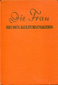 Kühn, Die Frau bei den Kulturvölkern. (Umschlag)
