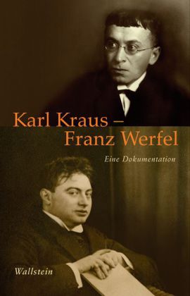 Kraus, Karl Kraus - Franz Werfel. (Einband)