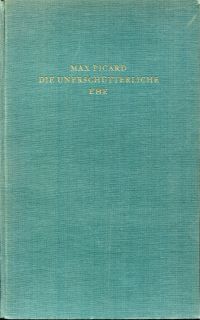 Picard, Die unerschütterliche Ehe. (Umschlag)