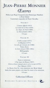 Monnier, Oeuvres. (Umschlag)