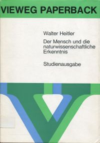 Heitler, Der Mensch und die naturwissenschaftliche Erkenntis. (Umschlag)