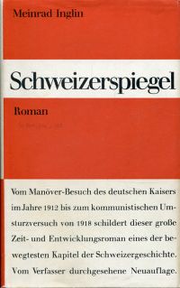 Inglin, Schweizerspiegel. (Umschlag)