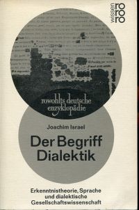 Israel, Der Begriff Dialektik. (Umschlag)