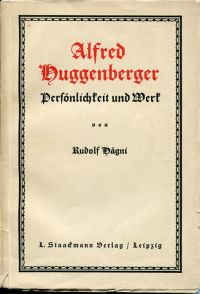 Hägni, Alfred Huggenberger. (Umschlag)
