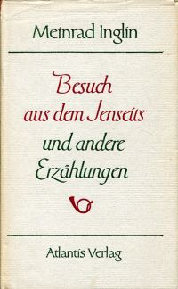 Inglin, Besuch aus dem Jenseits und andere Erzählungen. (Umschlag)