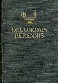 Orel, Oeconomia perennis. (Umschlag)