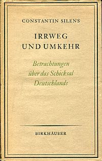 Müller-Graaf, Irrweg und Umkehr. (Umschlag)