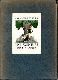 Courier, Une aventure en Calabre. (Umschlag)