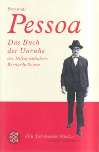 Pessoa, Das Buch der Unruhe des Hilfsbuchhalters Bernardo Soares. (Umschlag)