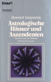 Sasportas, Astrologische Häuser und Aszendenten. (Umschlag)