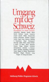 Linsmayer, Umgang mit der Schweiz. (Umschlag)