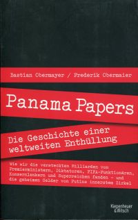 Obermayer, Panama Papers. (Umschlag)