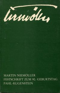 Martin Niemöller. (Umschlag)